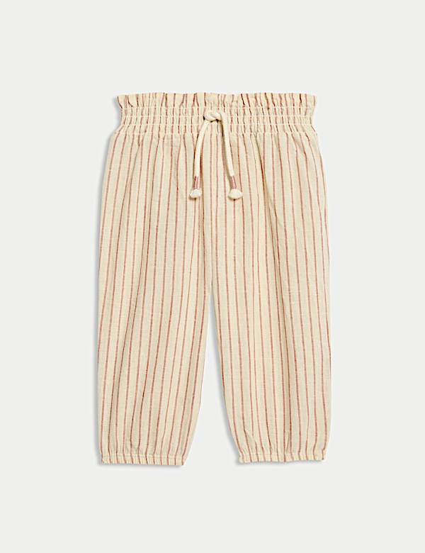 Ensemble 2&nbsp;pi&egrave;ces en coton &agrave; rayures (jusqu&rsquo;au 3&nbsp;ans) - FR