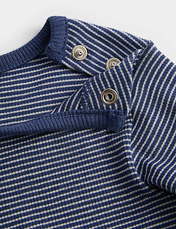 Cotton Rich Strawberry Dungaree Outfit (0 Mths-3 Yrs) - DE