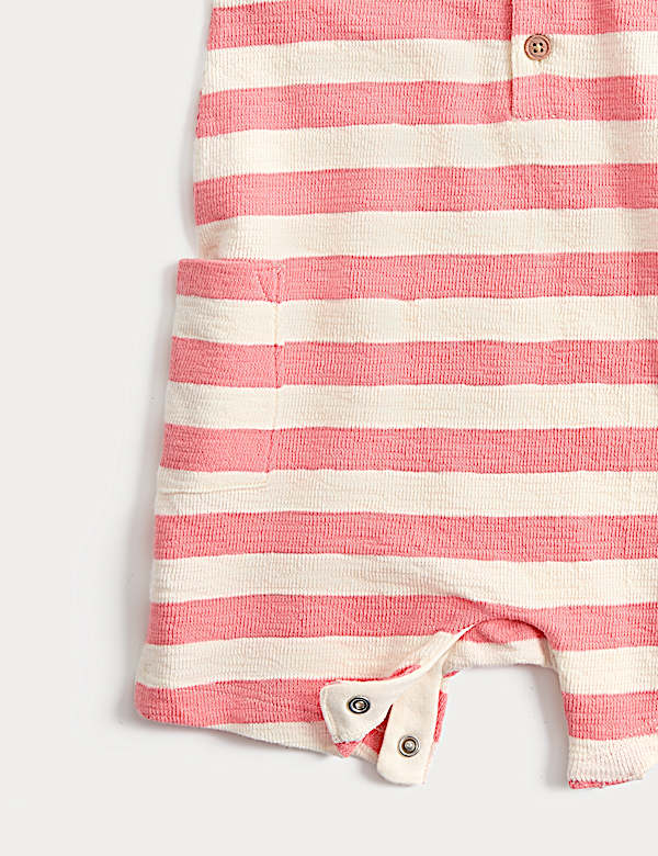 Pure Cotton Striped Romper (0-3 Yrs)