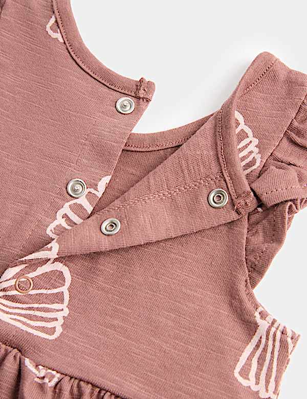 Pure Cotton Shell Romper (0-3 Yrs)