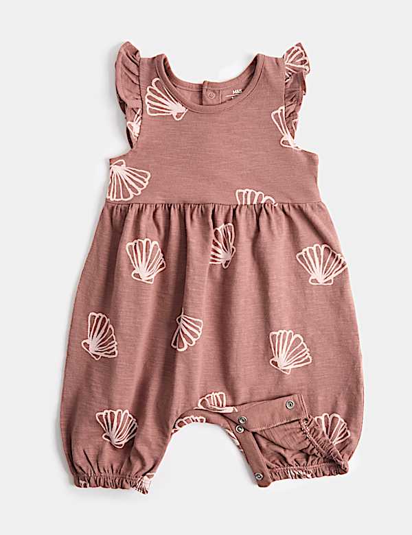 Pure Cotton Shell Romper (0-3 Yrs)