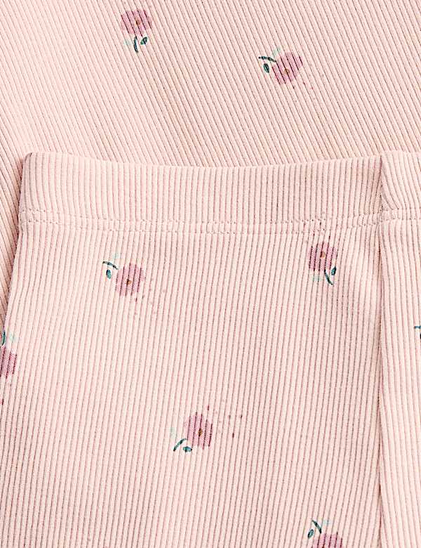 2 Piece Cotton Rich Floral Jersey Outfit (0-3 Yrs)