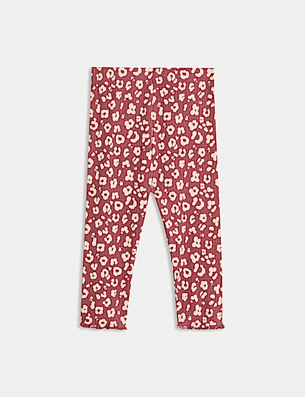 2pc Cotton Rich Leopard Top & Bottom Outfit (0-6 Yrs)