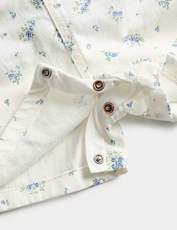 Ensemble 2 pi&egrave;ces en coton salopette (jusqu&rsquo;au 3 ans) - BE