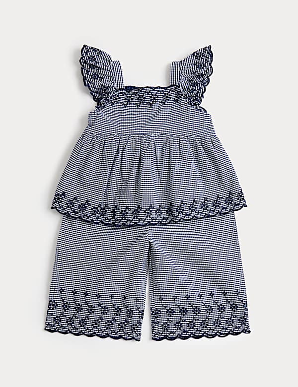 Gingham Top & Bottom Outfit (0-5 Yrs)