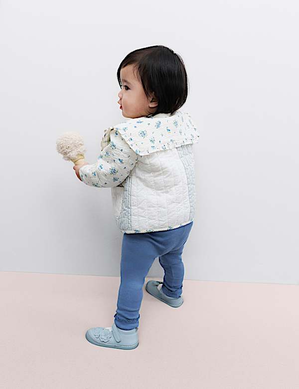Pure Cotton Patchwork Jacket (0-5 Yrs) - AL