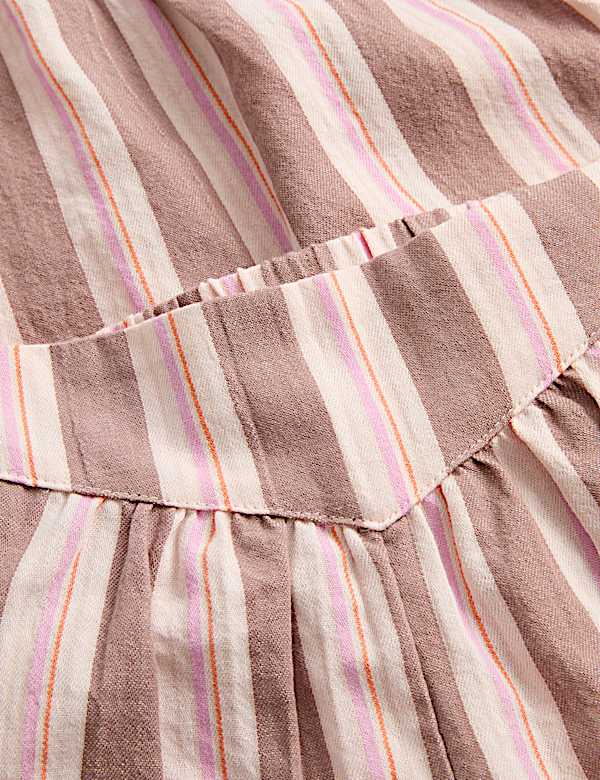 2 Piece Pure Cotton Stripe Outfit (0-5 Yrs)