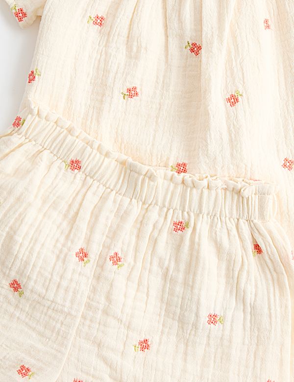 2 Piece Blouse & Shorts Outfit (0-5 Yrs)