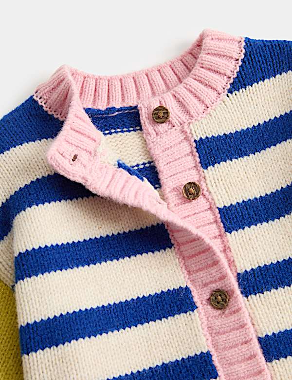 Striped Cardigan (0-5 Yrs)