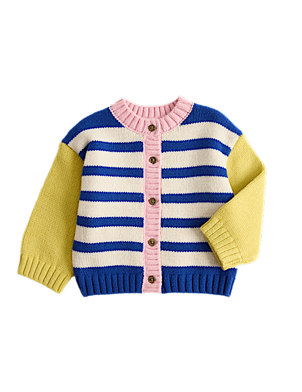 Striped Cardigan (0-5 Yrs)