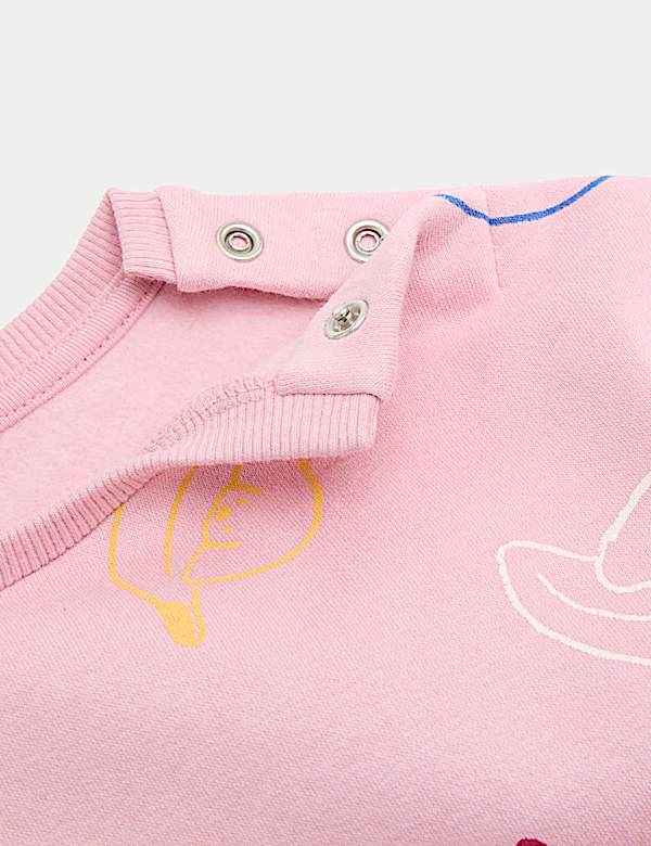 2 Piece Cotton Rich Banana Dog Sweat Outfit (0-5 Yrs)