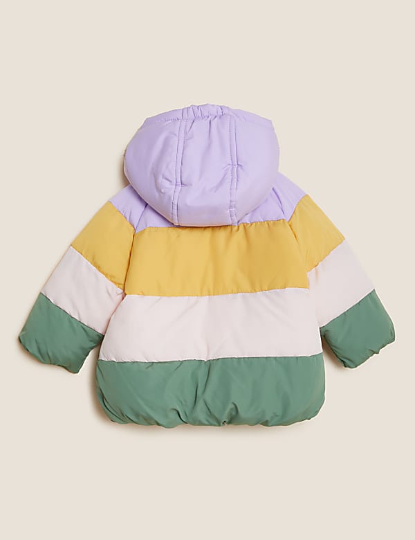 Colour Block Padded Jacket