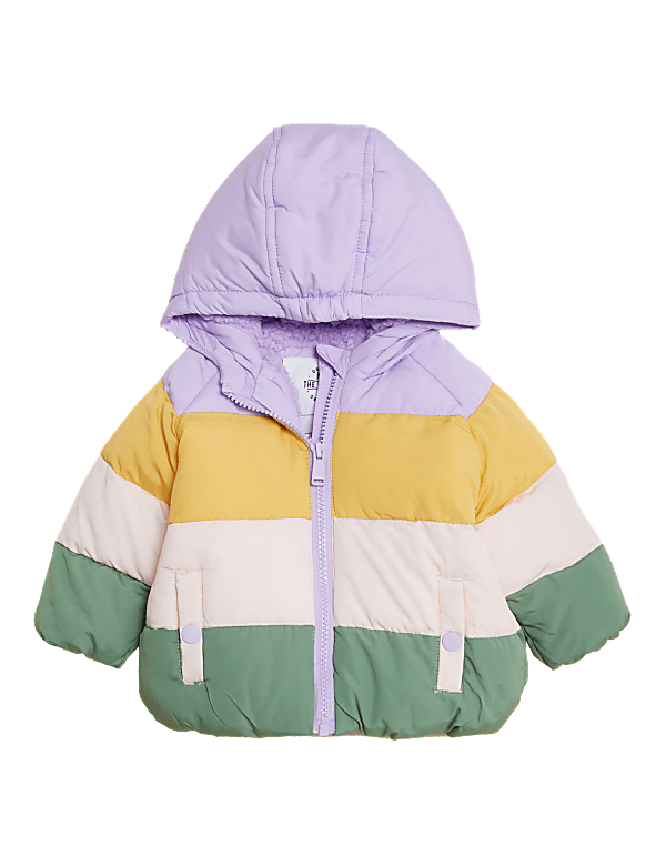 Colour Block Padded Jacket