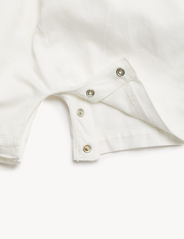 Pure Cotton Smocked Romper