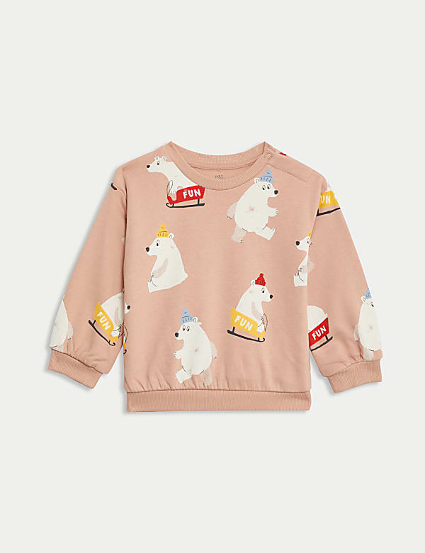 Cotton Rich Polar Bear Outfit (0-3 Yrs) - SK