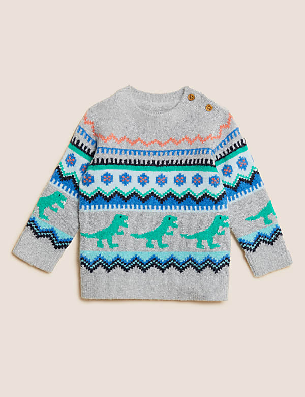Boys dinosaur sweater best sale
