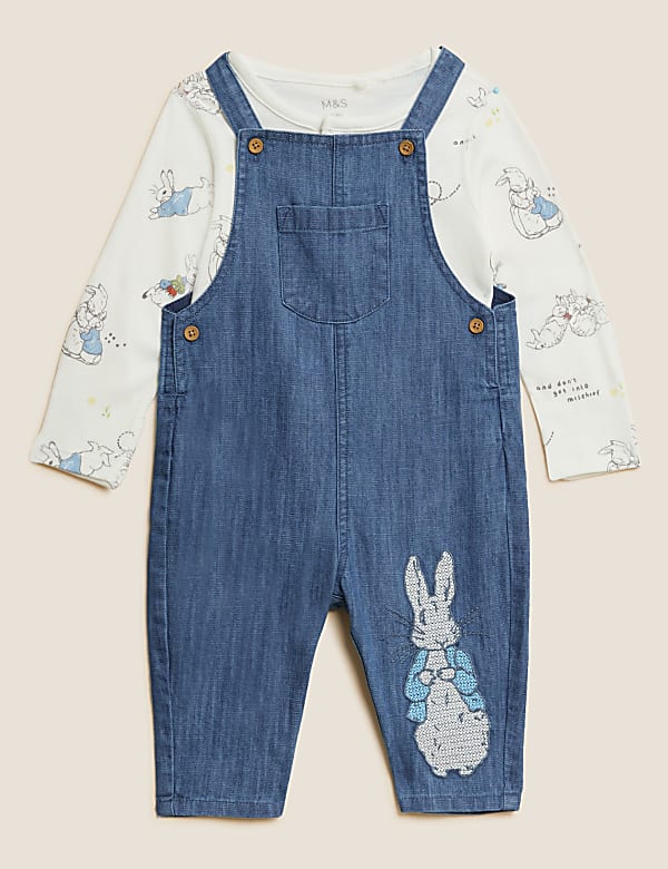 2pc Pure Cotton Peter Rabbit™ Outfit