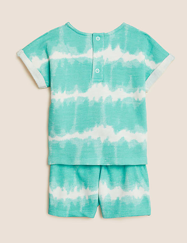 2pc Pure Cotton Snoopy™ Tie Dye Outfit (0-3 Yrs)