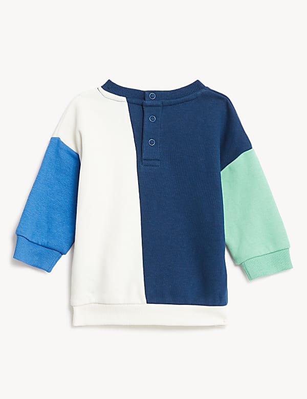 Cotton Rich Slogan Sweater