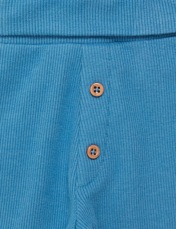 2pk Cotton Leggings (0 -12 Mths)