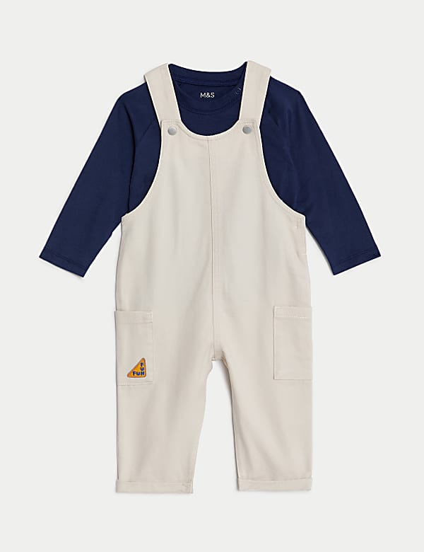 2pc Pure Cotton Outfit (0-3 Yrs) - ES