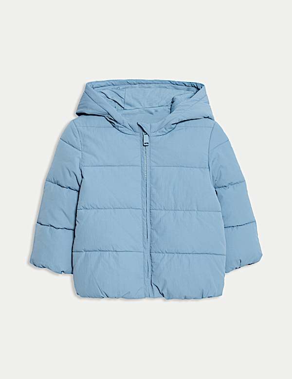 Lightweight Hooded Padded Coat (0 Mths-3 Yrs) - US