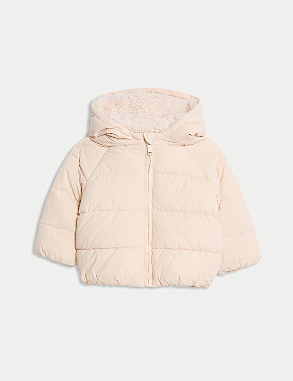 Midweight Padded Hooded Coat (0-3 Yrs) - LU