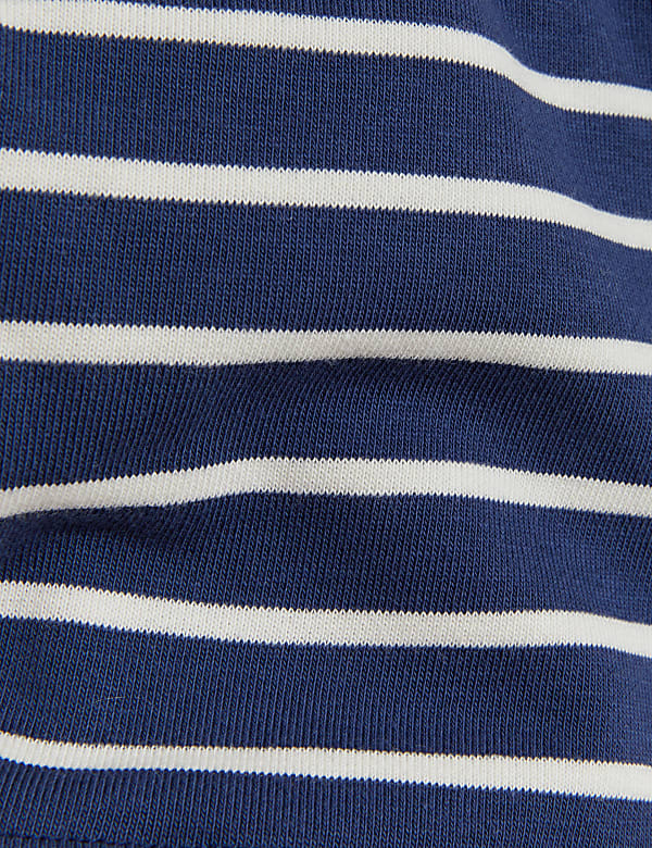Cotton Rich Striped Shorts (0-3 Yrs)