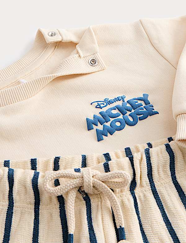 2pc Mickey Mouse™ Sweatshirt Outfit (0-3 Yrs) - JP