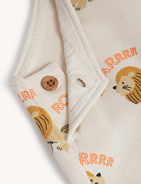 Cotton Rich Lion Dungarees