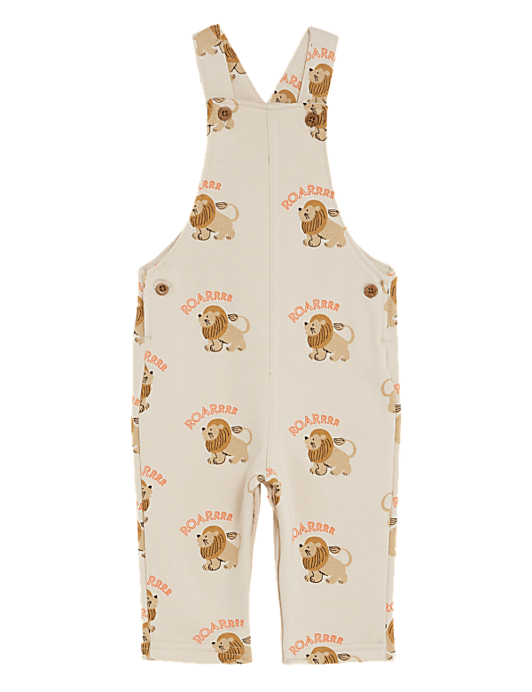 Cotton Rich Lion Dungarees