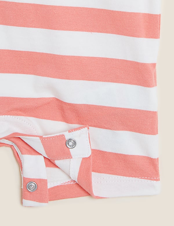 Pure Cotton Striped Romper (0-3 Yrs)