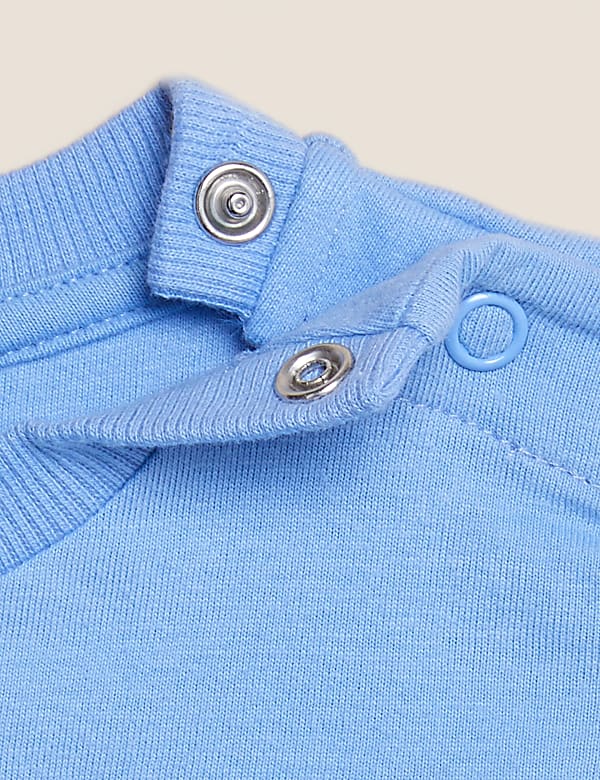 Pure Cotton Slogan T-Shirt (0-3 Yrs)