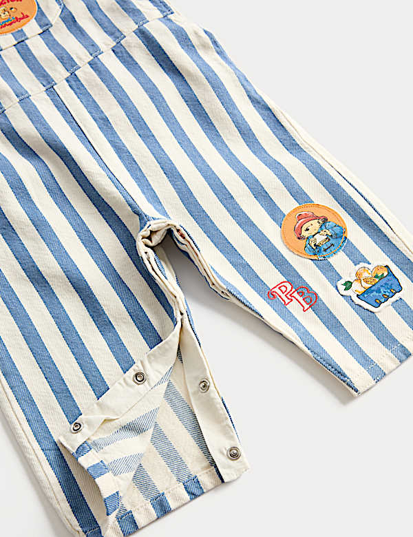 Ensemble 2 pi&egrave;ces salopette et top &agrave; motif Paddington&trade; (jusqu&rsquo;au 3 ans) - LU