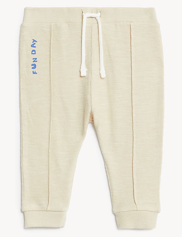 3pk Pure Cotton Joggers
