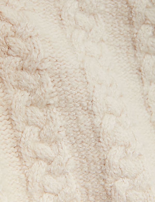Cotton Rich Cable Knit Jumper (0-3 Yrs)