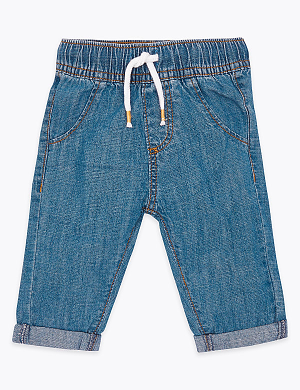 Denim Joggers (0-3 Yrs)