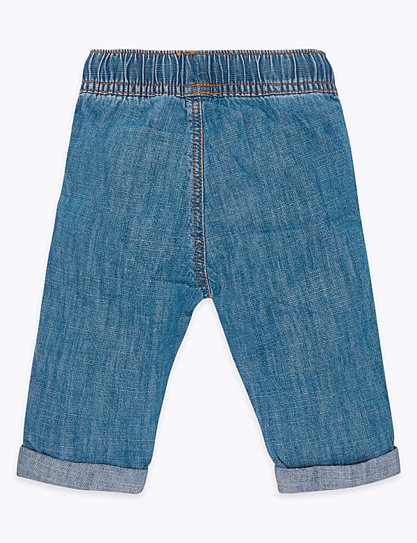 Denim Joggers (0-3 Yrs)