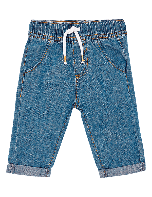 Denim Joggers (0-3 Yrs)