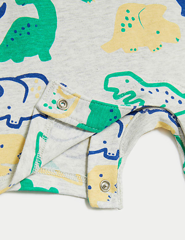 Pure Cotton Dinosaur Romper