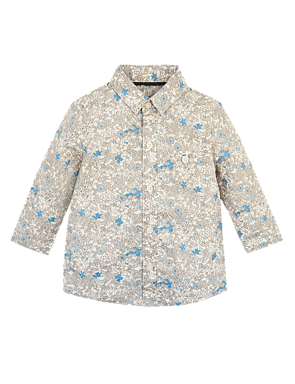 Cotton Floral Print Shirt (0-36 Mths)