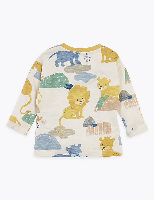 Cotton Animal Print Top (0 -36 Mths)