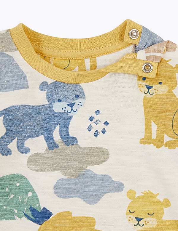 Cotton Animal Print Top (0 -36 Mths)