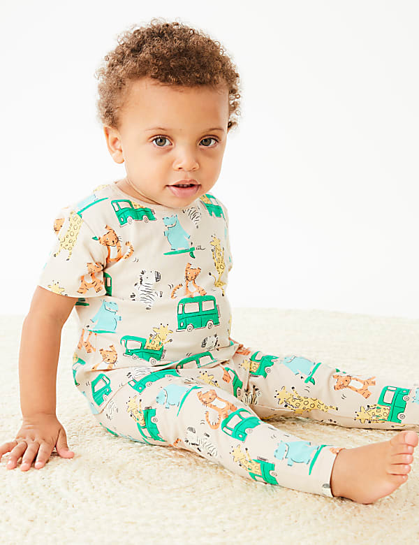 Pure Cotton Animal Print T-Shirt