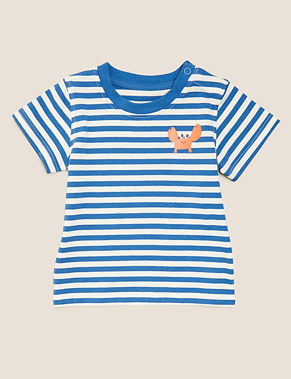 2pc Cotton Crab Print Outfit