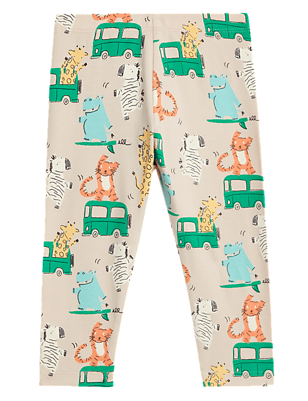 Cotton Rich Animal Leggings