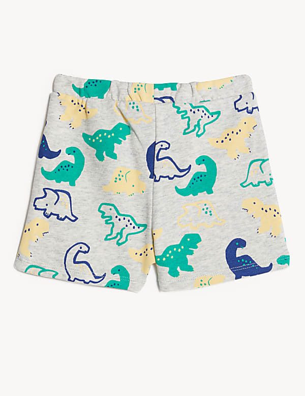 Cotton Rich Dinosaur Pyjama Shorts