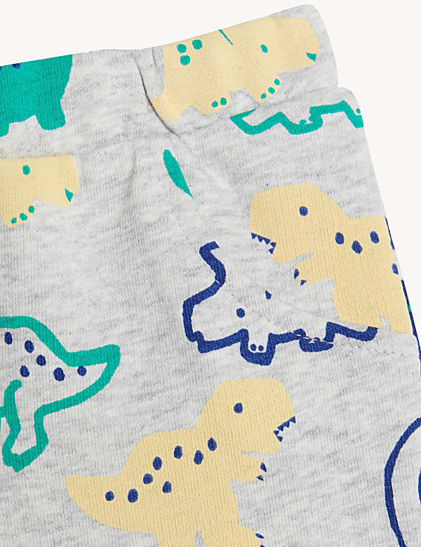 Cotton Rich Dinosaur Pyjama Shorts