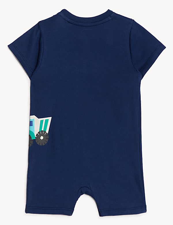 Pure Cotton Transport Romper
