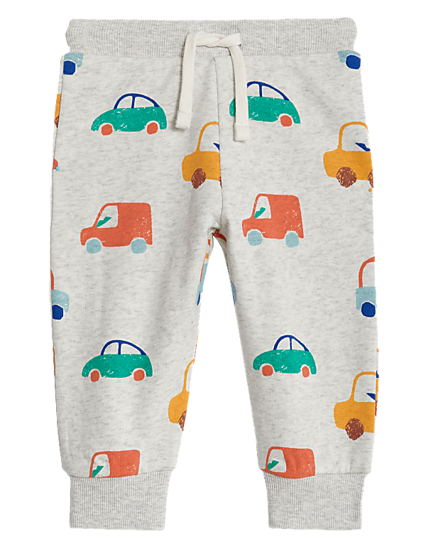 Cotton Rich Car Joggers (0-3 Yrs)